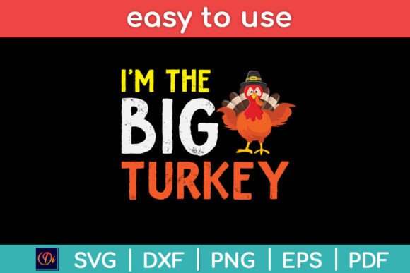 Big Turkey Cute Thanksgiving Family Mom Graphics and Crafts Review