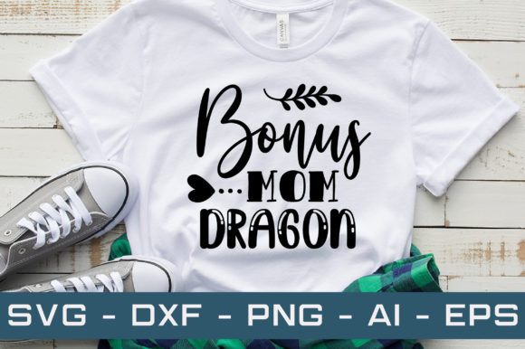 BONUS MOM DRAGON Svg Cut File: A Brand Designer’s Review of Graphics and Crafts Assets