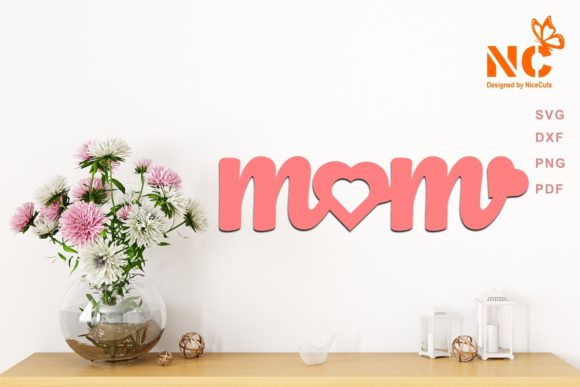 Freebie - Mother s Day - Mom Heart - SVG Graphics and Crafts