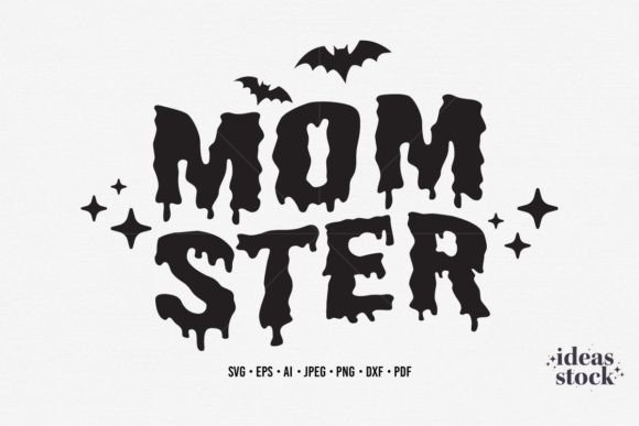 Halloween Svg. Mom Ster Svg for Shirt. Graphics and Crafts
