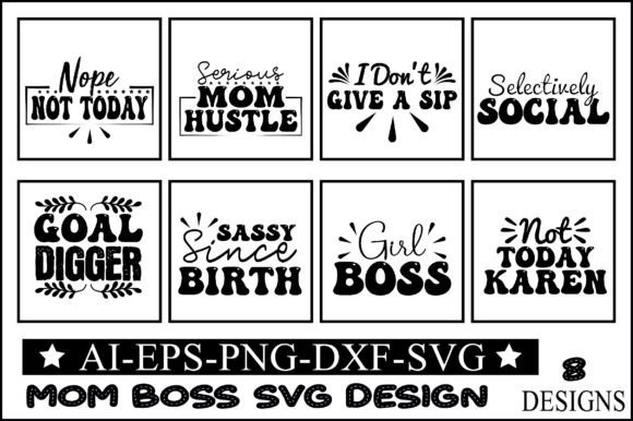 MOM BOSS SVG DESIGN Graphics and Crafts Review