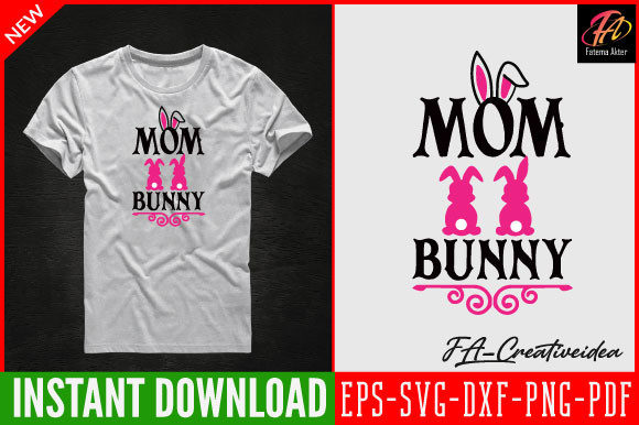 Mom Bunny Svg Design Graphics and Crafts Review