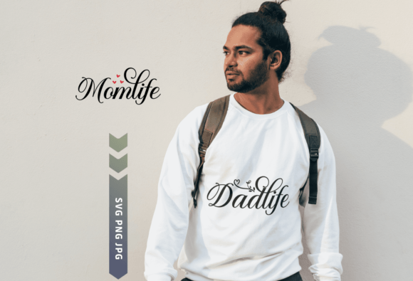 Mom Dad Shirt SVG, Family SVG Graphics and Crafts Review