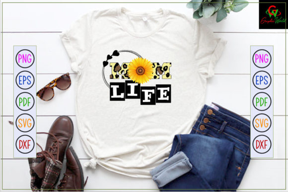 Mom Life SVG T-shirt Sublimation Design: Graphics and Crafts Review
