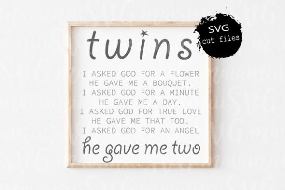 Twins Svg, Mom of Twins Svg, Kids Svg Graphics and Crafts
