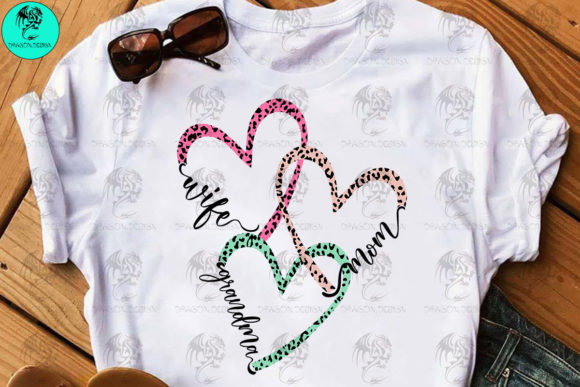Wife, Mom, Grandma Hearts Embroidery Review